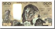 France 500 Francs Billet, 1984-01-05, Fayette:71.30, KM:156e -
