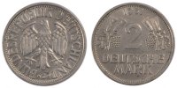 République fédérale allemande 2 Mark Monnaie, Karlsruhe -