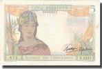 Indochine française 5 Piastres Billet, FRENCH INDO-CHINA, Undated (1936), KM:55b -
