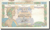 France 500 Francs 500 F 1940-1944 ''La Paix'', 1940-10-31 -