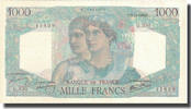 France 1000 Francs 1 000 F 1945-1950 ''Minerve et Hercule'', 1946-10-03 -
