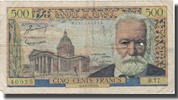 France 500 Francs 500 F 1954-1958 ''Victor Hugo'', 1955-08-04 -