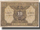 Indochine française 10 Cents Billet, FRENCH INDO-CHINA, Undated (1942), KM:89a -