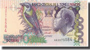 Sao Tomé-et-Principe 5000 Dobras Billet, Saint Thomas and Prince, 1996-10-22, KM:65b -