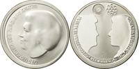 Pays-Bas 10 Euro wedding of willem alexander and maxima, Argent -