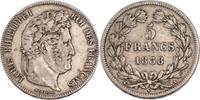 France 5 Francs Monnaie, Louis-Philippe, Paris, Argent, Gadoury:678 -