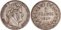 France 5 Francs Monnaie, Louis-Philippe, Paris, Argent, KM:749.1 -