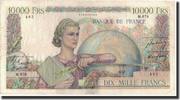 France 10,000 Francs 1950-02-02, Fayette:50.29, KM:132b -