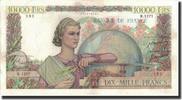 France 10,000 Francs 1951-03-01, Fayette:50.48, KM:132c -