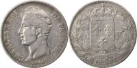 France 5 Francs Monnaie, Charles X, Bayonne, Argent, KM:728.8 -