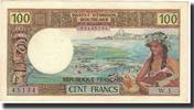 Tahiti 100 Francs Billet, KM:23 -