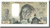 France 500 Francs 500 F 1968-1993 ''Pascal'', 1985-01-03, Fayette:71.32 -
