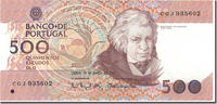 Portugal 500 Escudos Billet, 1993-03-18, KM:180e -