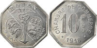 France 10 Centimes Monnaie, Chambre de Commerce, Rouen, Aluminium -