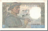 France 10 Francs 10 F 1941-1949 ''Mineur'', 1946-12-19, Fayette:8.16 -