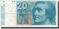 Suisse 20 Franken Billet, KM:55e -