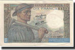 France 10 Francs Mineur, 1943-01-14, Fayette:8.7, KM:99b -