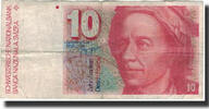 Suisse 10 Franken Billet, KM:53d -