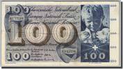 Suisse 100 Franken Billet, 1956-10-25, KM:49a -