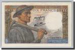 France 10 Francs Billet, 10 F 1941-1949 ''Mineur'', 1944-06-22 -