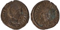 Nummus Monnaie, Hélène, Trèves, Bronze, Cohen:12 -