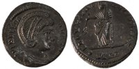 Nummus Monnaie, Hélène, Trèves, Bronze, Cohen:12 -