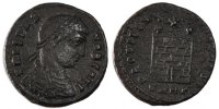 Nummus Monnaie, Crispus, Cyzique, Cuivre, Cohen:116 -