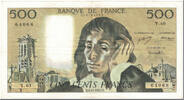 France 500 Francs Pascal, 1973-12-06, Fayette:71.10, KM:156b -