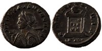 Nummus Monnaie, Crispus, Trèves, Cuivre, Cohen:22 -