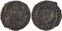 Nummus Monnaie, Crispus, Trèves, Cuivre, Cohen:44 -