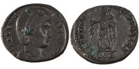 Nummus Monnaie, Hélène, Trèves, Cuivre, Cohen:12 -