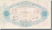 France 500 Francs Bleu et Rose, P. A.Strohl-G.Bouchet-J.J.Tronche -