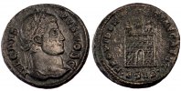 Nummus Monnaie, Crispus, Siscia, Cuivre, Cohen:120 -