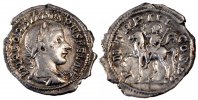 Denier Monnaie, Gordien III, Argent, Cohen:234 -