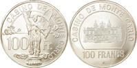 Monaco Jeton 100 Francs Casino de Monte Carlo, Argent -
