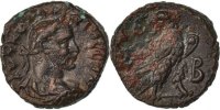 Tétradrachme Monnaie, Claude II le Gothique, Alexandrie, Cuivre -