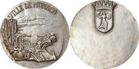 Monaco Médaille Principauté de Monaco, Geography, Tschudin, Argent -