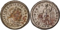 Follis Monnaie, Galère, Héraclée, Cuivre, Cohen:78 -