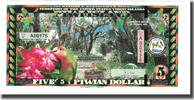 États-Unis 5 Dollars Billet, 2017-12-25, PIWI ISLAND -