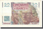 France 50 Francs Le Verrier, 1948-04-08, Fayette:20.10, KM:127b -