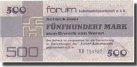 République démocratique allemande 500 Mark Billet, KM:FX7 -
