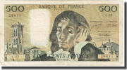 France 500 Francs Pascal, 1971-08-05, Fayette:71.6, KM:156b -