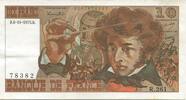 France 10 Francs Berlioz, 1975-11-06, Fayette:63.14, KM:150b -