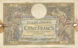 France 100 Francs Luc Olivier Merson, 1916-03-08, Fayette:23.8 -