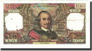 France 100 Francs Corneille, 1966-04-07, Fayette:65.12, KM:149b -