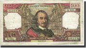 France 100 Francs Corneille, 1975-02-06, Fayette:65.48, KM:149e -