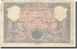 France 100 Francs Bleu et Rose, 1902.2.10, Fayette:21.16, KM:65c -