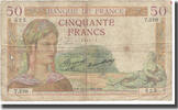 France 50 Francs Cérès, 1935-01-17, B, Fayette:17.3, KM:81 -