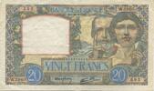 France 20 Francs Science et Travail, 1941-02-20, Fayette:12.12 -