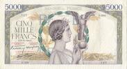 France 5000 Francs Victoire, 1939-10-12, Fayette:46.14, KM:97a -